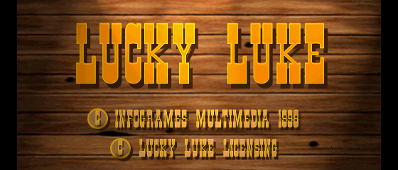 Lucky Luke Title Screen